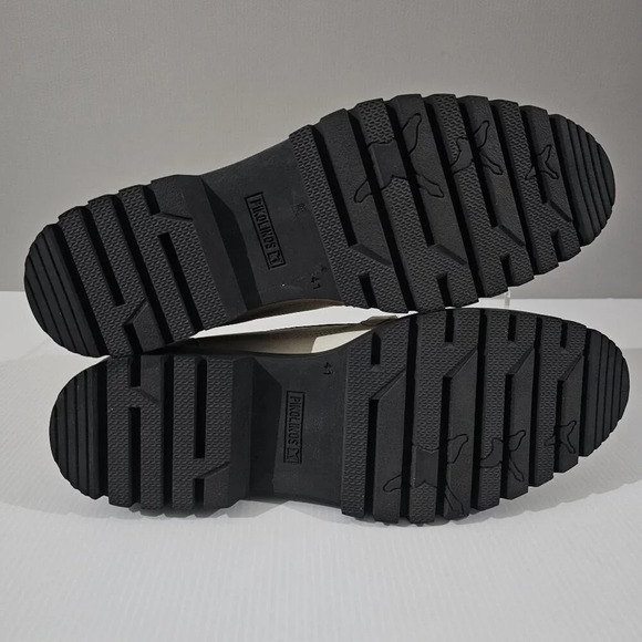 Pikolinos Aviles Chunky Platform Chain Loafer Nata Cream Leather EU Size 41 - Picture 11 of 13